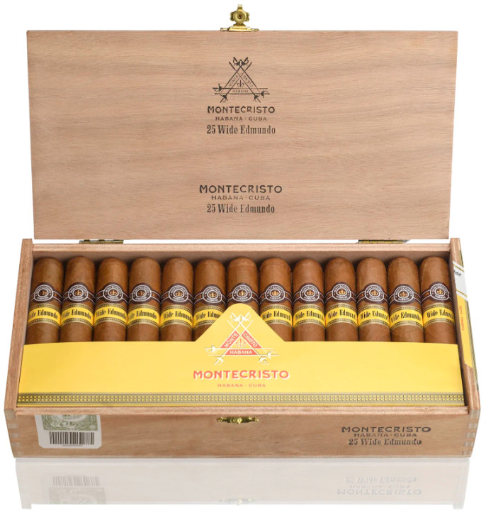 Charuto Montecristo wide edmundo caixa de charutos