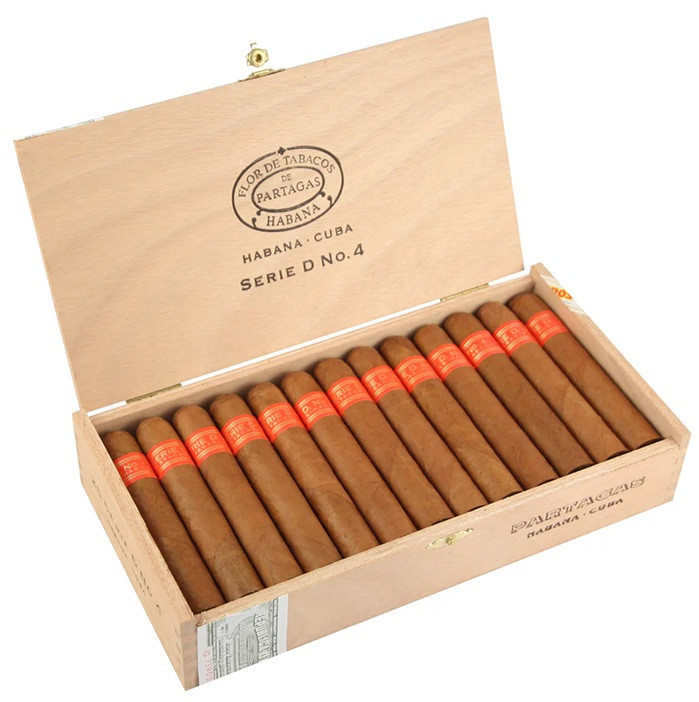 caixa de charutos, Charuto Partagas d4