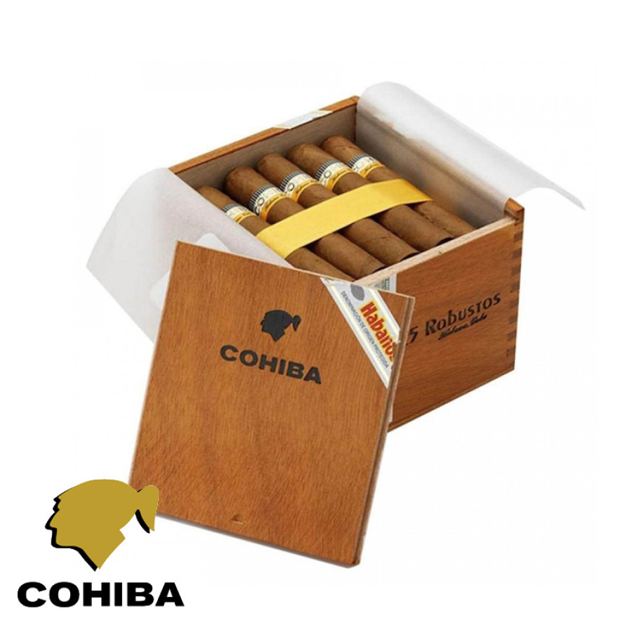 caixa de charutos, Charuto Cohiba robustos