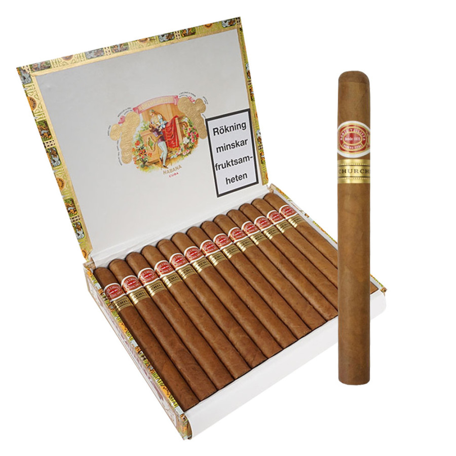 Charuto Romeo y Julieta Churchills caixa de charutos